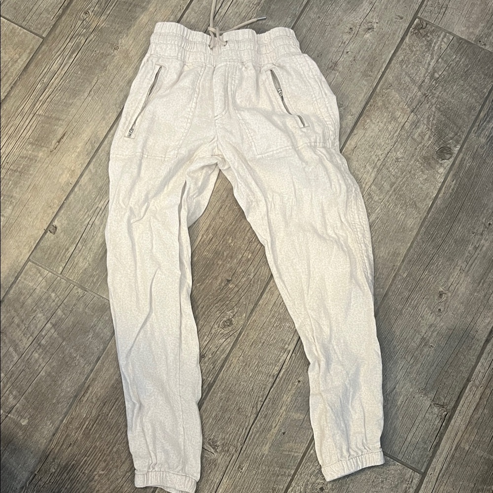 Athleta Cabo Linen Joggers